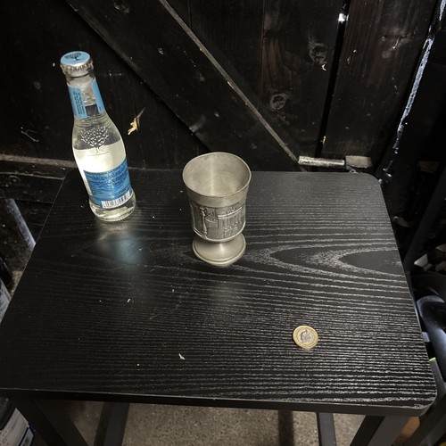 Pewter cup - pewter,
