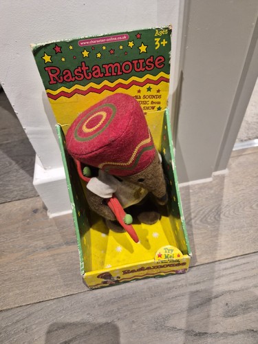 Rastamouse 8inch soft toy - soft, toy.