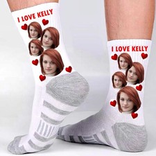 PERSONALISED Photo Socks