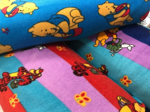Printed polar fleece - , fabric