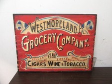 VINTAGE WESTMORELAND SIGN