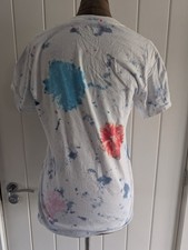 White Tie Dye T-shirt Size