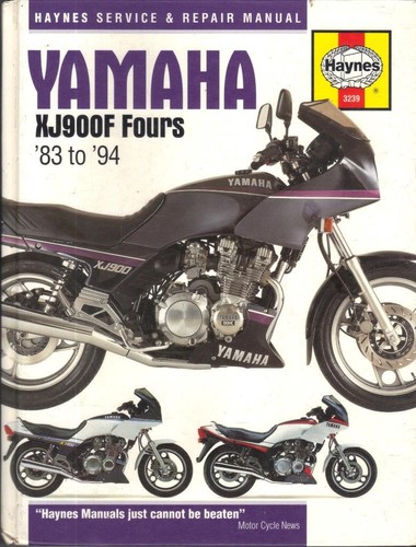 Yamaha xj900f xj900 haynes - yamaha, xj900f,xj900