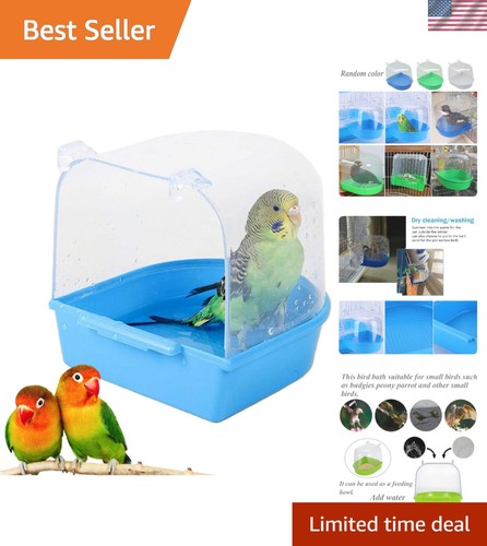 Multi colored bird bath tub - bird,