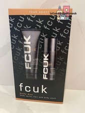 FCUK Body Duo SPORT Hair & Body Wash & Body Spray Mens Christmas Gift Set 2025