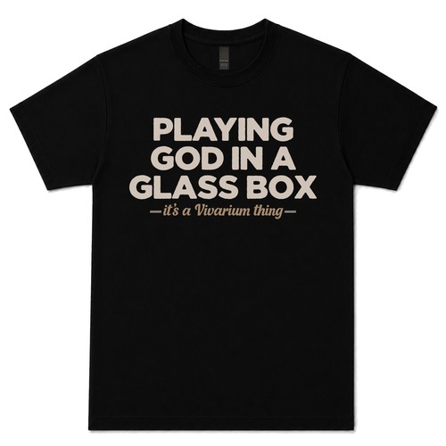 Playing god glass - god, box