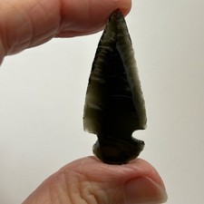 Black Obsidian Rough Cut Arrow