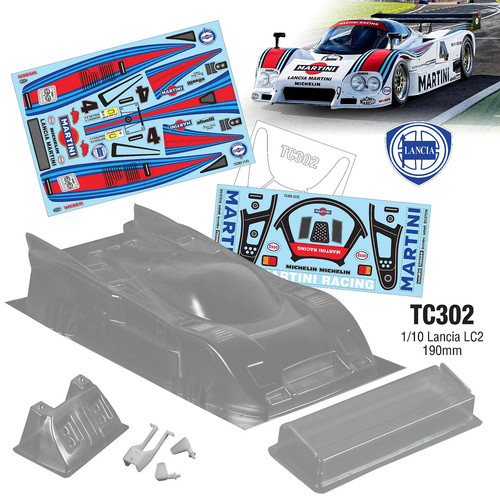 Tc302 lancia lc2 - tc302, (190mm)