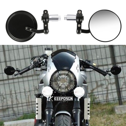 Pair 22mm bar end mirrors - pair,