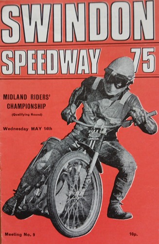Swindon speedway programme - swindon,