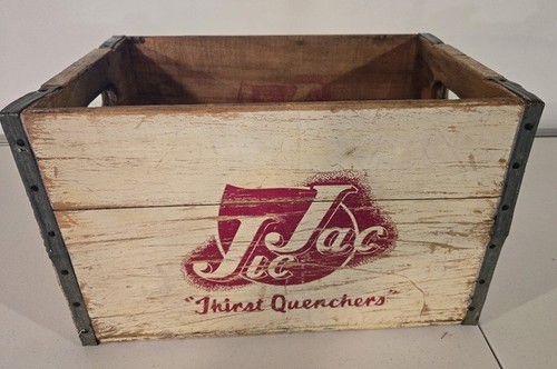 Vintage jic jac wooden - wooden, soda