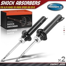 2x Shock Absorbers Front for
