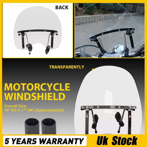 Motorcycle screen - 1'',