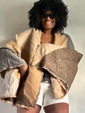 M&S CARAMEL MIX  SCARF SHAWL PASHMINA  WRAP BODY WARMER MULTI FUNCTIONAL