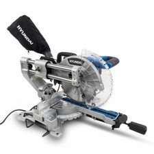 Hyundai Grade A HYMS2000E 2000W Electric Mitre Saw / Chop Saw 255mm Blade 230V