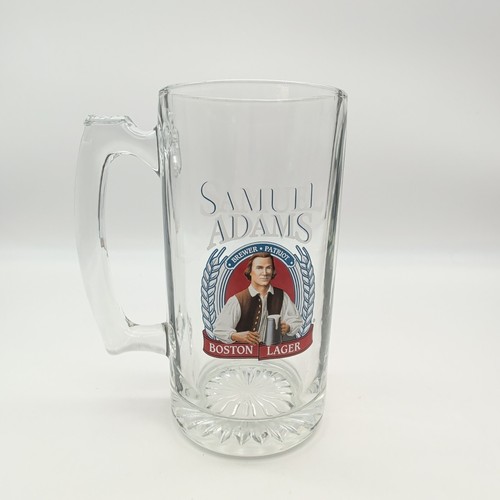 Samuel adams glass tankard - glass,