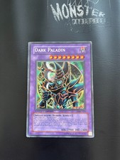 YUGIOH DARK PALADIN SECRET RARE DMG-001 LIMITED EDITION PLAYED CONDITION