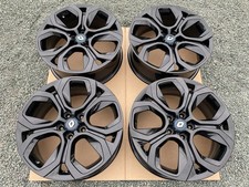 18" RENAULT CAPTUR MK2 Pasadena GENUINE ALLOYS WHEELS RIMS REFURBISHED BLACK x4