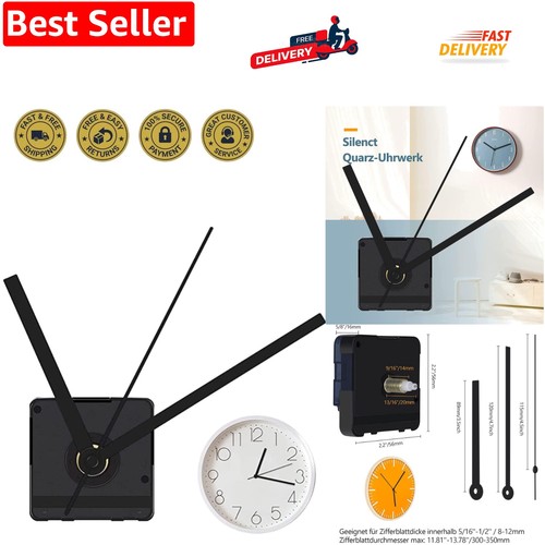 Silent quartz clock mechanism - silent,