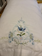 Pair of Vintage Embroidered