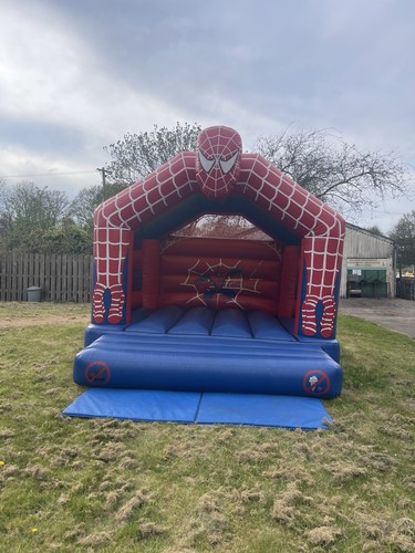 Spider man adult bouncy - man, castle