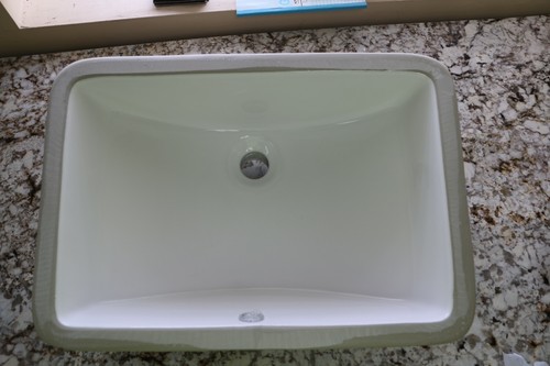 Undermount square ceramic - undermount,