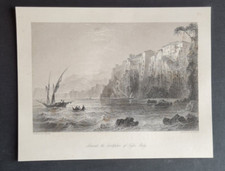 Antique (c 1851) print  -