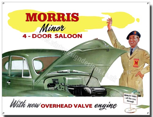 Morris minor door saloon - minor, 4-door