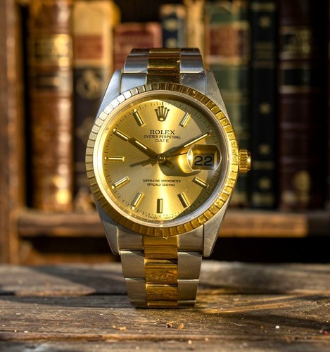Rolex oyster perpetual date - rolex,
