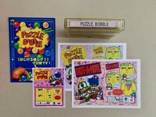 Neo Geo MVS PUZZLE BOBBLE cart and arts