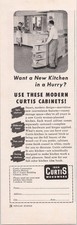 Vintage 1950s Curtis Woodwork