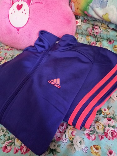 Adidas purple and orange - and,