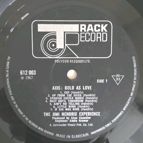Jimi hendrix axis bold love - jimi,