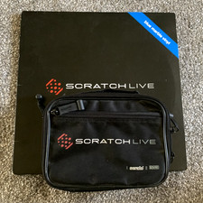 Rane SL3 BLUE serato Scratch Live  DVS audio interface and 2 blue marble vinyl 