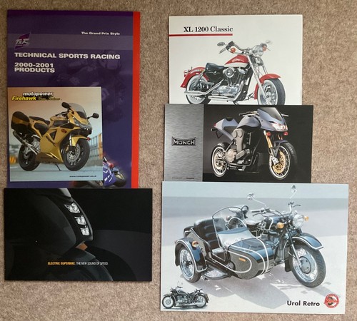 Motorcycle brochures - motorcycle,