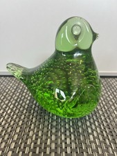 Green Glass Chick/Bird Paper