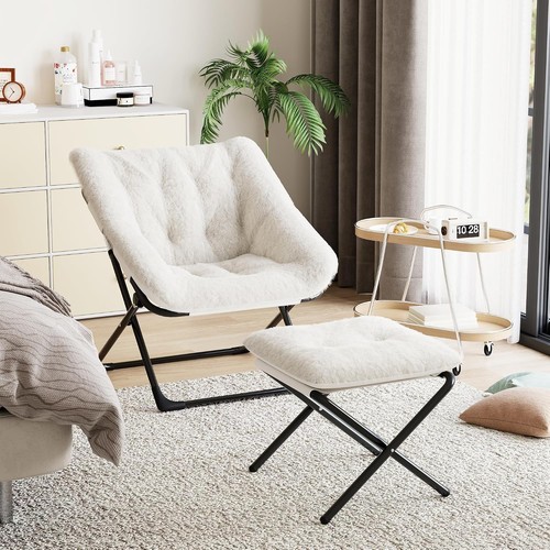 Foldable saucer chair moon - saucer,