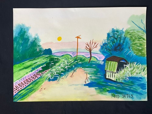 Fred yates drawing and - yates,