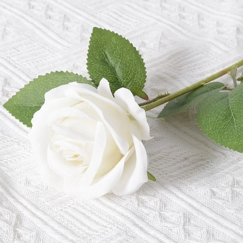 12x artificial single rose bud - 12x,