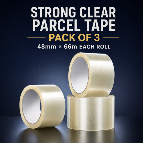 Parcel tape 48mm 66m - tape, x