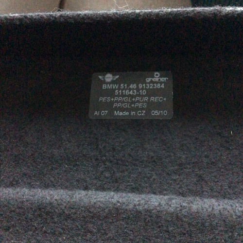 Mini r57 2009 parcel shelf - r57,