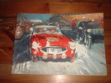 CASTROL ACHIEVEMENTS 1960 BMC WORKS RALLY,MINI MK1,HEALEY 3000,ANGLIA,ZEPHYR MK2