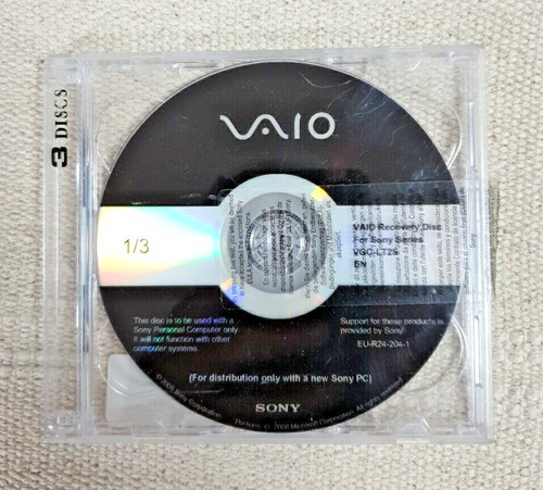 Sony vaio recovery - sony,