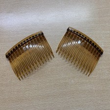 2 x Tortoiseshell Side Combs /