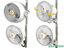 Secret Jardin Monkey Clip On Fans Pole Mounted- 13W - 16W- 20W Oscillating - 30W