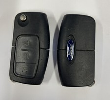GENUINE FORD 3 BUTTON REMOTE FLIP KEY FOB FIESTA FOCUS ETC! TESTED 3M5T15K601AC