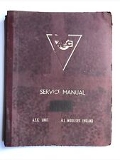AEC Marshal Factory Workshop Manual by Leyland Engine AV505  502 cu. in. 8226 cc