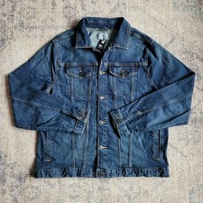 TU Mens Denim Jacket Size