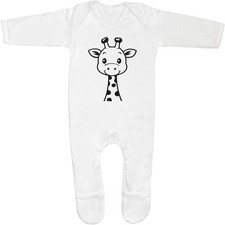 'Cute Giraffe Portrait' Baby