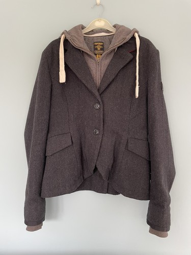 Superdry tweed style blazer - superdry,